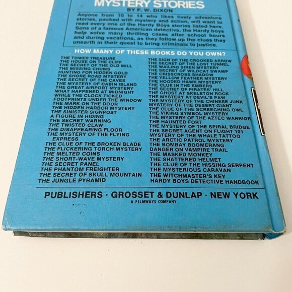 Vintage 1968 Hardy Boys No 47 Mystery of The Whale Tattoo by Franklin W Dixon - Picture 3 of 16